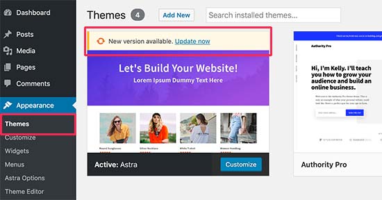 Can I change WordPress themes without losing content?