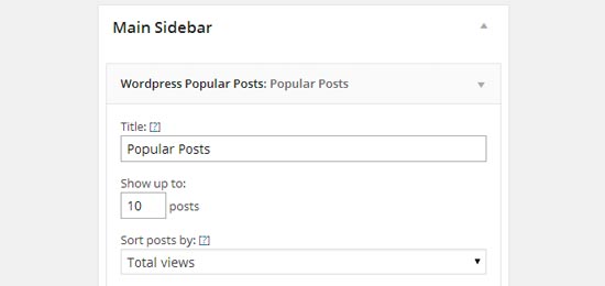 Популярные посты WordPress
