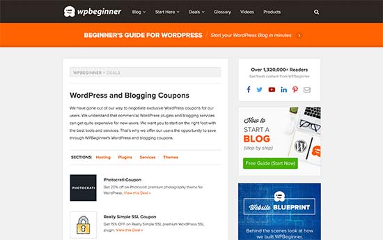 WPBeginner Deals