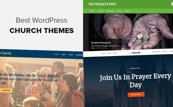 I migliori temi WordPress per Church