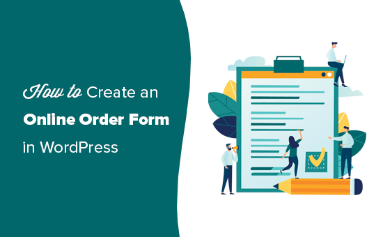 Creating an online order form in WordPress