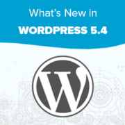What’s New in WordPress 5.4 (Features and Screenshots) What’s New in WordPress 5.4 (Features and Screenshots)
