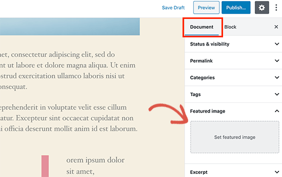 Setfeaturedimage