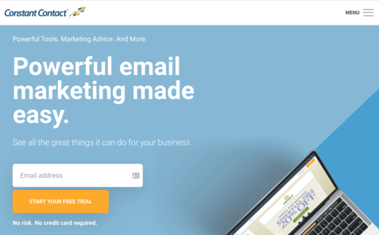 Software di email marketing a contatto costante