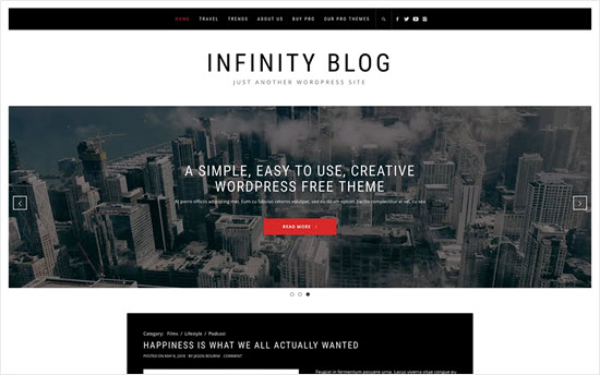 Infinity Blog