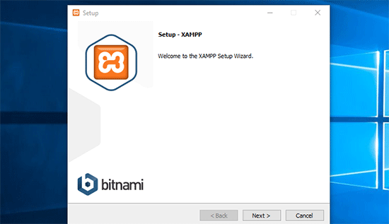 Procedura guidata di configurazione di XAMPP