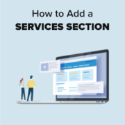 How to Create a Services Section in WordPress