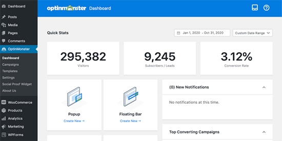 Revamp del plug-in OptinMonster