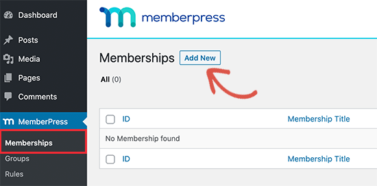 Createnewmembership