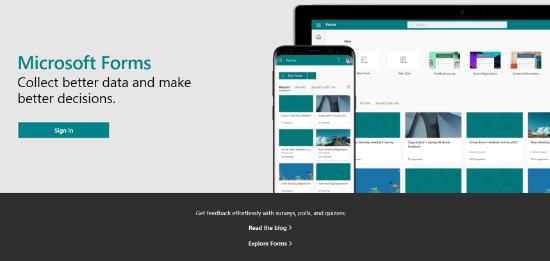 Microsoft Forms