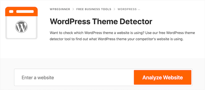 How to find out what WordPress theme any website is using