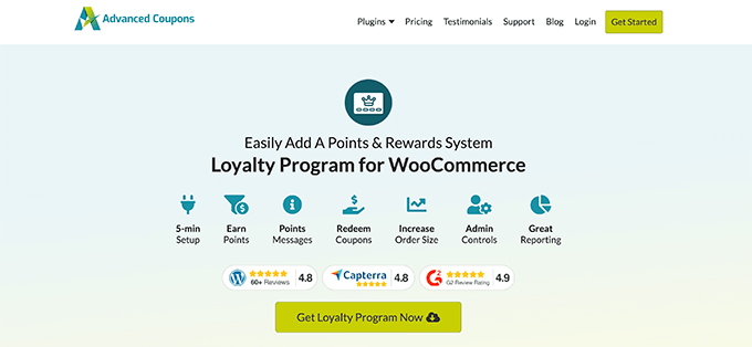 Loyalty Program for WooCommerce by Advanced Coupons