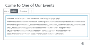 How to Add a Facebook Event Calendar in WordPress
