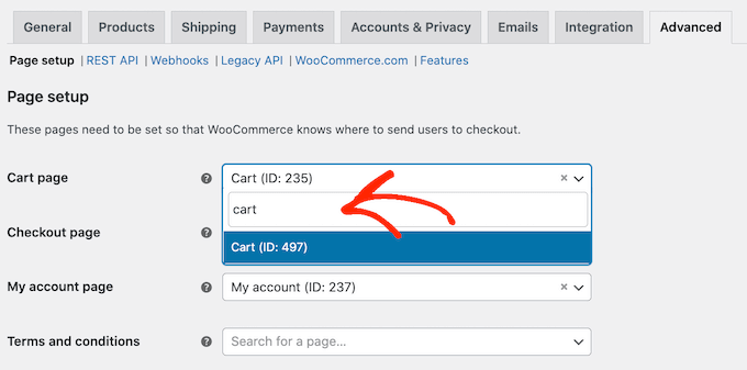 Changing the WooCommerce cart URL