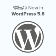 What's New in WordPress 5.8 (Features & Screenshots)