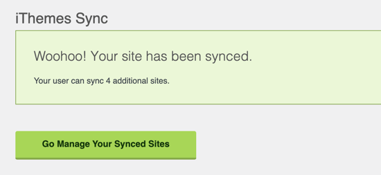 Connect Your WordPress Site to iThemes Sync