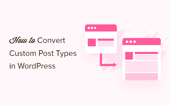 How To Switch/Convert Custom Post Types in WordPress