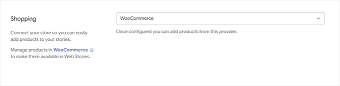 eCommerce integration for WooCommerce