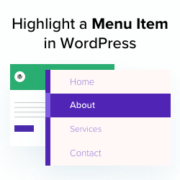 How to Highlight a Menu Item in WordPress