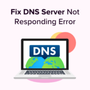 How to fix the DNS server not responding error in WordPress