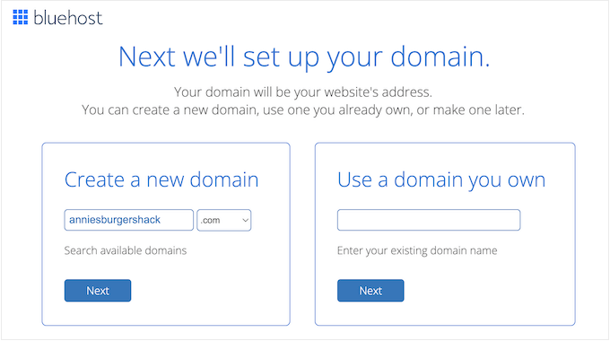 Choosing a domain name for your restaurant website