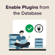 How to enable/activate WordPress plugins using the database