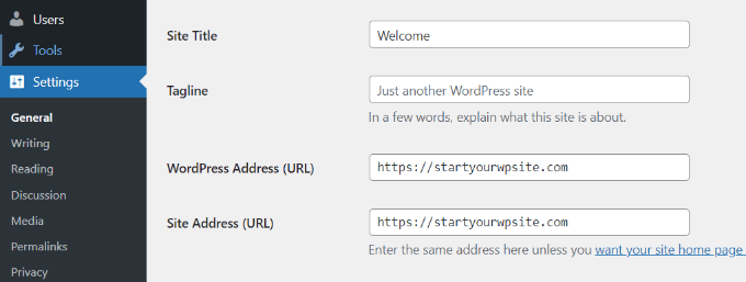WebHostingExhibit site-address-url How to Fix WordPress Redirecting to Old Domain After Migration  
