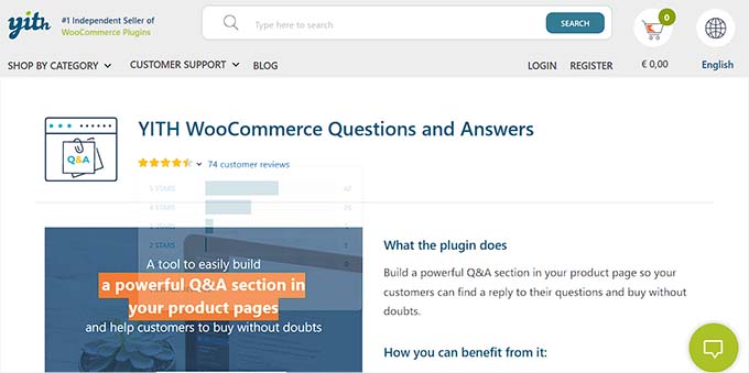 WebHostingExhibit yith-woocommerce-questions-and-answer 9 Best FAQ WordPress Plugins (Expert Pick)  