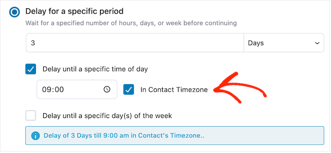Sending an automated birthday reminder email based on the customer's timezone